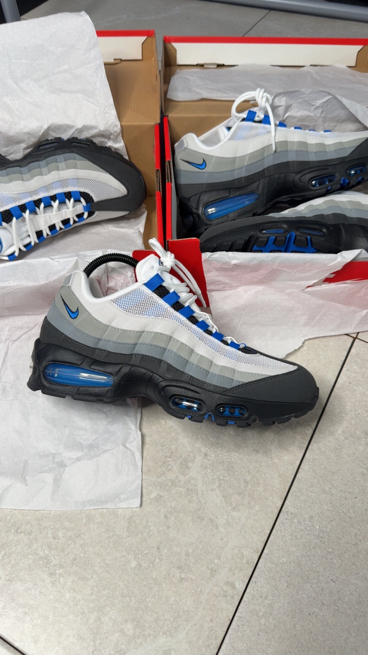Nike air max 95 blue sparks